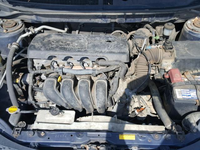 5Y2SL62853Z427938 - 2003 PONTIAC VIBE BLUE photo 7