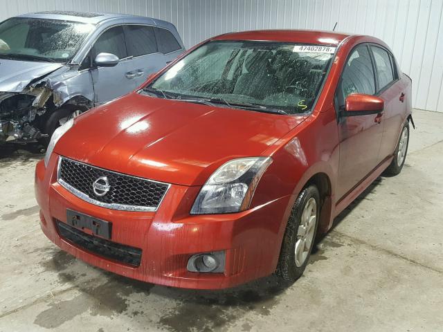 3N1AB6AP0BL636567 - 2011 NISSAN SENTRA 2.0 RED photo 2