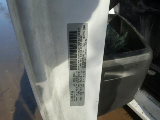 3C6TRVDG7HE524439 - 2017 RAM PROMASTER WHITE photo 10