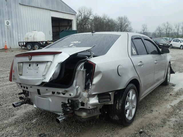 1G6DW677X50121215 - 2005 CADILLAC STS SILVER photo 4