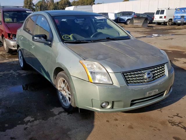 3N1AB61E97L604951 - 2007 NISSAN SENTRA 2.0 GREEN photo 1