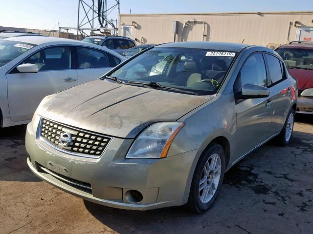 3N1AB61E97L604951 - 2007 NISSAN SENTRA 2.0 GREEN photo 2