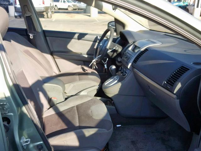 3N1AB61E97L604951 - 2007 NISSAN SENTRA 2.0 GREEN photo 5