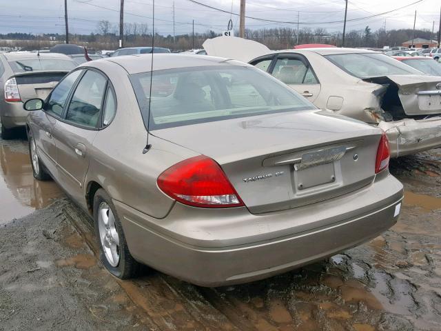 1FAFP53U56A177976 - 2006 FORD TAURUS SE GOLD photo 3