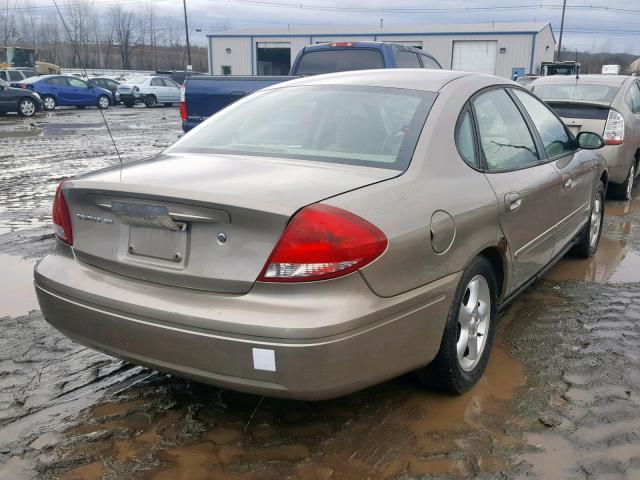 1FAFP53U56A177976 - 2006 FORD TAURUS SE GOLD photo 4