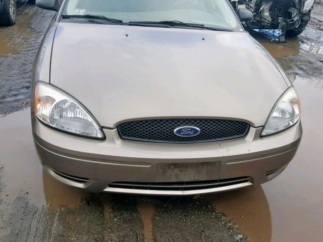 1FAFP53U56A177976 - 2006 FORD TAURUS SE GOLD photo 9