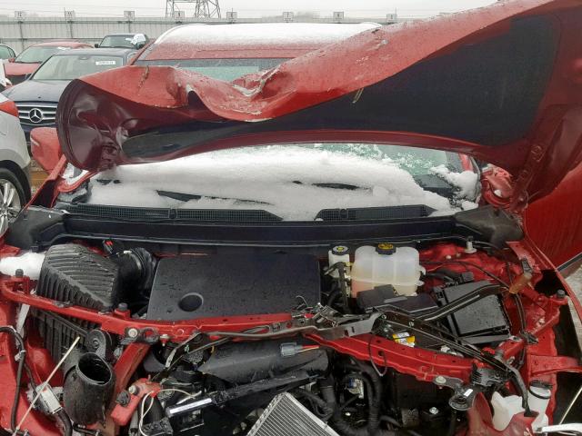 5GAEVAKW3JJ286244 - 2018 BUICK ENCLAVE ES RED photo 7