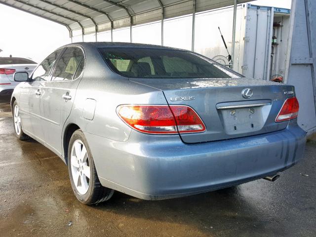 JTHBA30G065174004 - 2006 LEXUS ES 330 TEAL photo 3