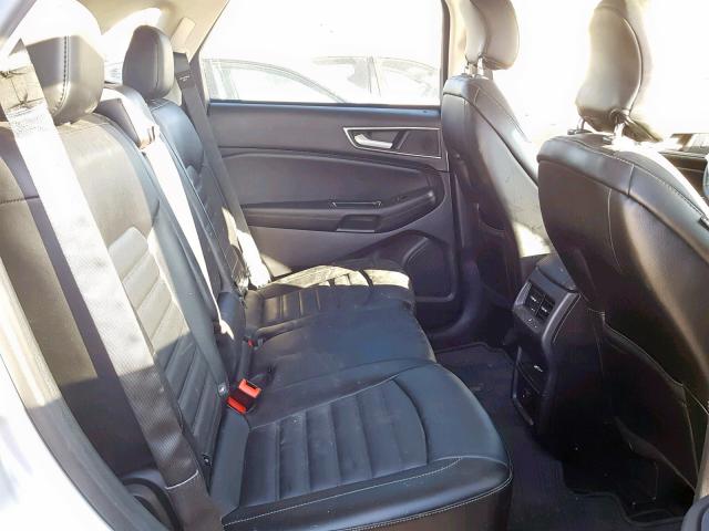 2FMPK3J84FBB15475 - 2015 FORD EDGE SEL SILVER photo 6