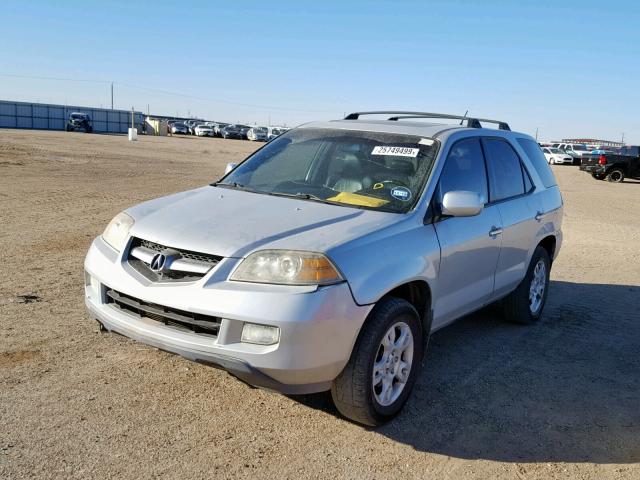 2HNYD18694H549214 - 2004 ACURA MDX TOURIN SILVER photo 2