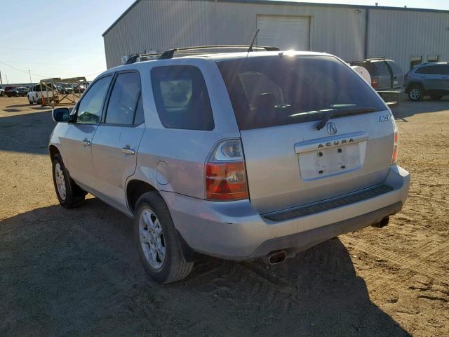 2HNYD18694H549214 - 2004 ACURA MDX TOURIN SILVER photo 3