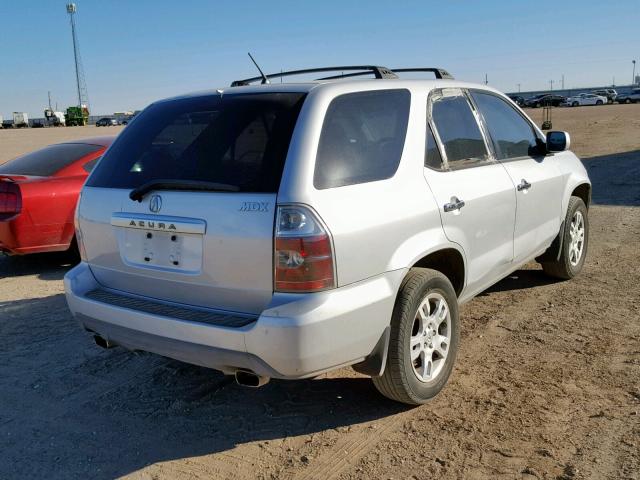 2HNYD18694H549214 - 2004 ACURA MDX TOURIN SILVER photo 4