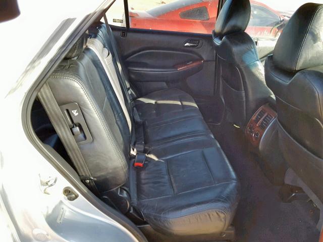 2HNYD18694H549214 - 2004 ACURA MDX TOURIN SILVER photo 6