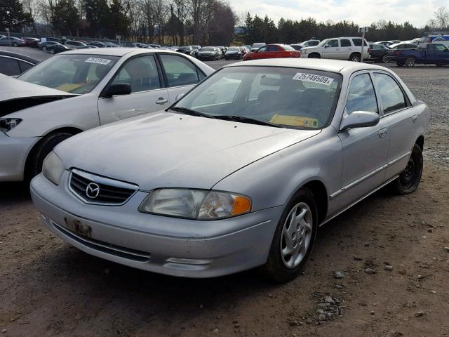 1YVGF22C6Y5175622 - 2000 MAZDA 626 ES SILVER photo 2