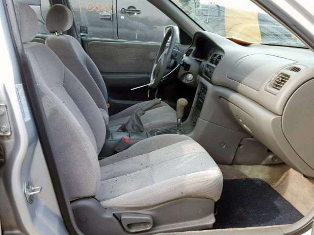 1YVGF22C6Y5175622 - 2000 MAZDA 626 ES SILVER photo 5