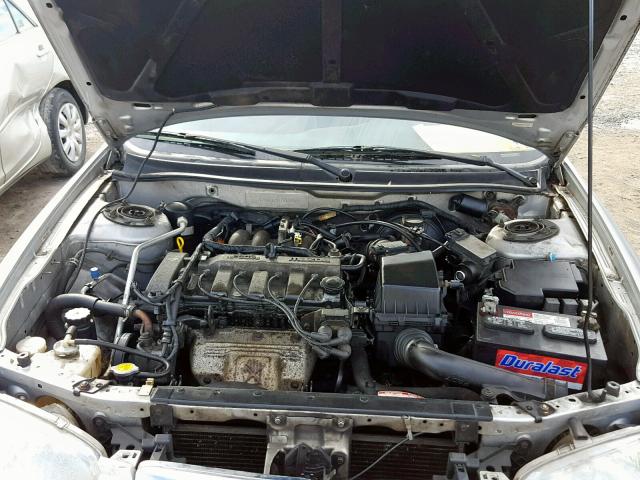 1YVGF22C6Y5175622 - 2000 MAZDA 626 ES SILVER photo 7