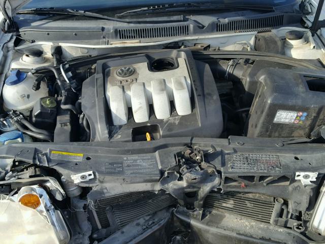 WVWSR61J35W016626 - 2005 VOLKSWAGEN JETTA GLS WHITE photo 7