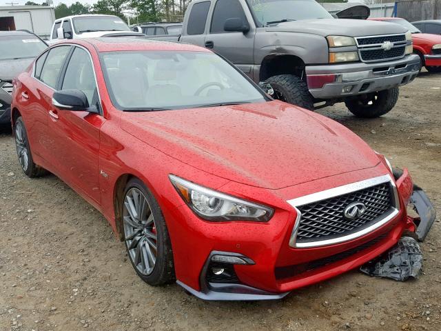 JN1FV7AR8KM800061 - 2019 INFINITI Q50 RED SP RED photo 1