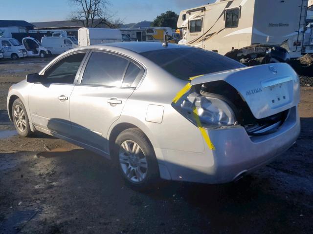 1N4CL2AP8BC163756 - 2011 NISSAN ALTIMA HYB SILVER photo 3