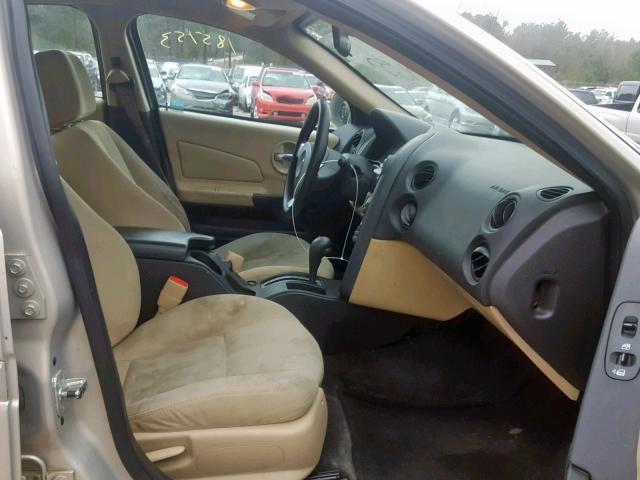 2G2WP552481120644 - 2008 PONTIAC GRAND PRIX TAN photo 5
