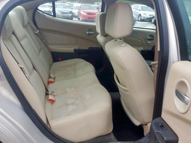 2G2WP552481120644 - 2008 PONTIAC GRAND PRIX TAN photo 6