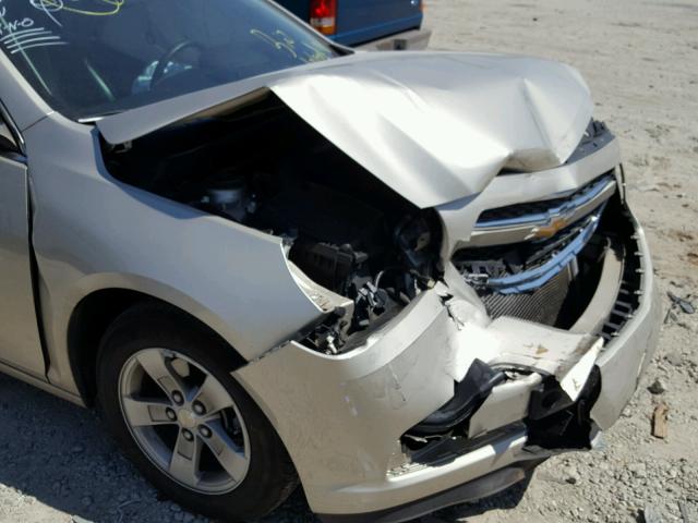 1G11C5SA6DF347262 - 2013 CHEVROLET MALIBU 1LT ოქროსფერი ფოტო 9