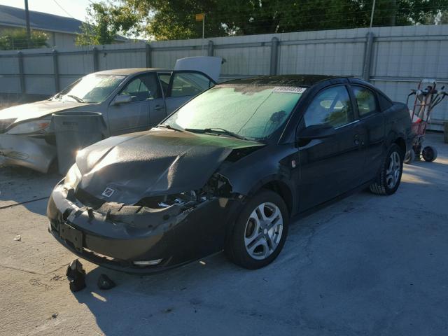 1G8AW12F14Z216414 - 2004 SATURN ION LEVEL BLACK photo 2