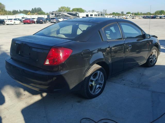 1G8AW12F14Z216414 - 2004 SATURN ION LEVEL BLACK photo 4
