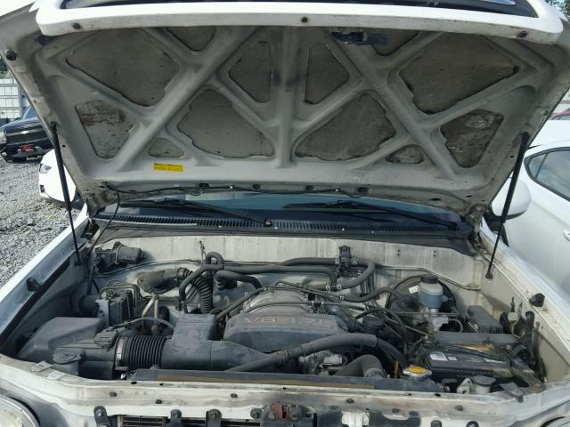 5TDZT38A71S009242 - 2001 TOYOTA SEQUOIA LI WHITE photo 7