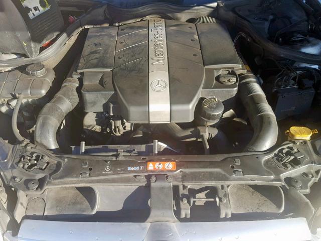 WDBTJ65J24F117594 - 2004 MERCEDES-BENZ CLK 320C SILVER photo 7