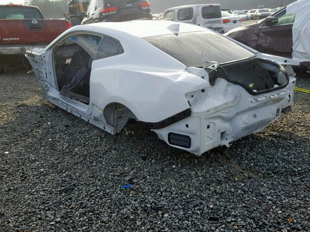 1G1FJ1R66J0112414 - 2018 CHEVROLET CAMARO ZL1 白色 照片 3
