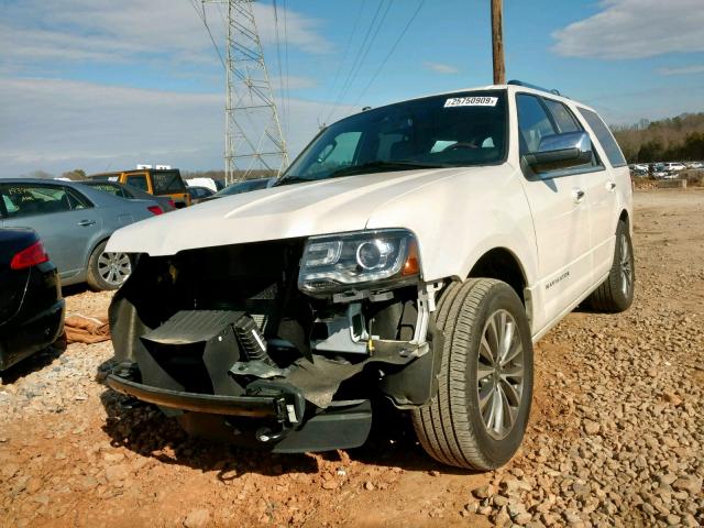 5LMJJ2HTXHEL03046 - 2017 LINCOLN NAVIGATOR 白色 照片 2