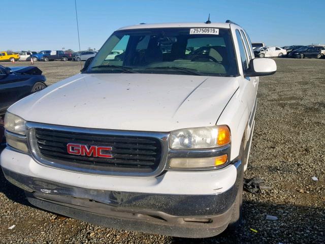 3GKEC16Z35G287804 - 2005 GMC YUKON XL C WHITE photo 2