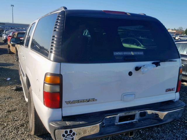 3GKEC16Z35G287804 - 2005 GMC YUKON XL C WHITE photo 3