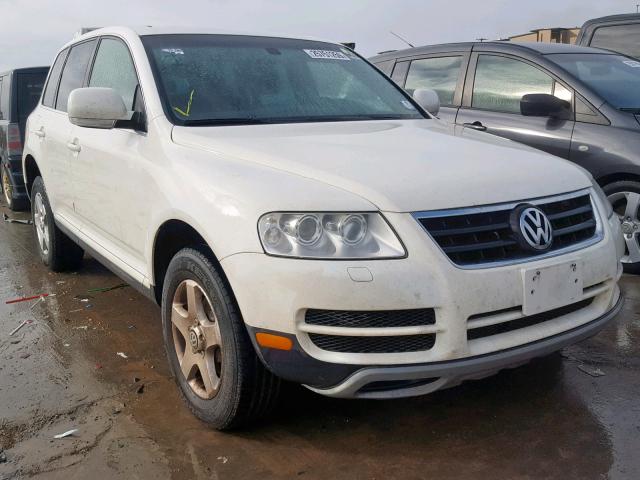 WVGZG77L96D001642 - 2006 VOLKSWAGEN TOUAREG 3. WHITE photo 1