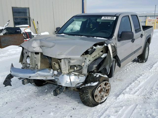 1GCDT13E388149134 - 2008 CHEVROLET COLORADO TAN photo 2