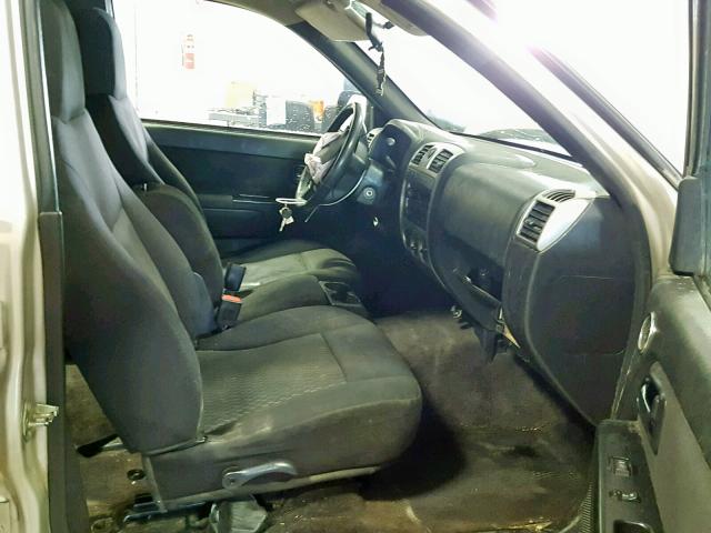 1GCDT13E388149134 - 2008 CHEVROLET COLORADO TAN photo 5