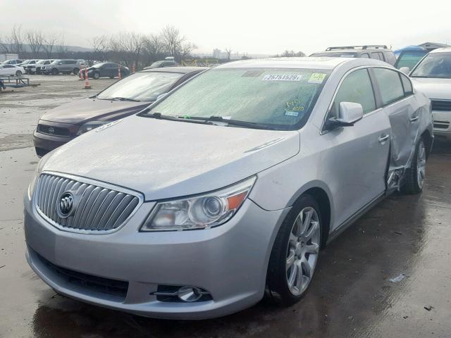 1G4GE5GV3AF167493 - 2010 BUICK LACROSSE C SILVER photo 2