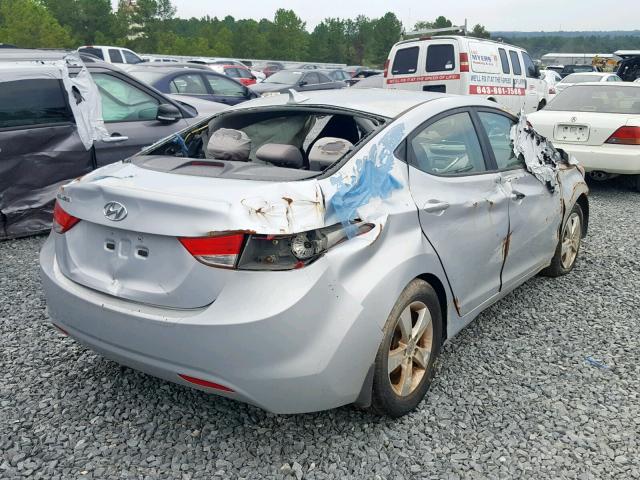 5NPDH4AE5CH118371 - 2012 HYUNDAI ELANTRA GLS  photo 4