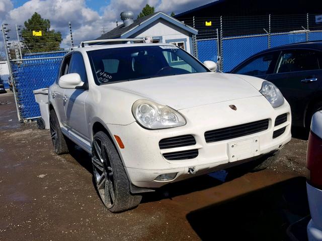 WP1AB29P75LA62414 - 2005 PORSCHE CAYENNE S WHITE photo 1