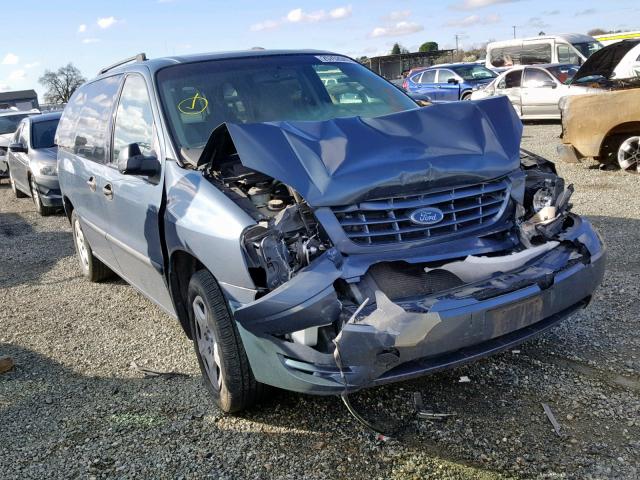 2FMZA51646BA15480 - 2006 FORD FREESTAR S BLUE photo 1