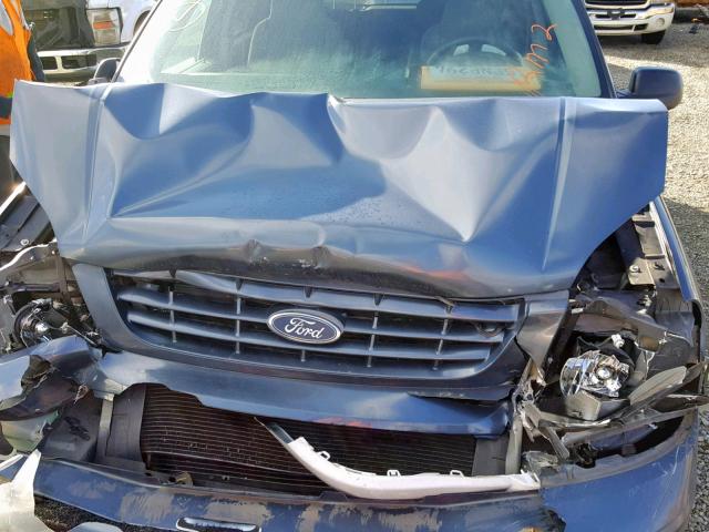 2FMZA51646BA15480 - 2006 FORD FREESTAR S BLUE photo 7