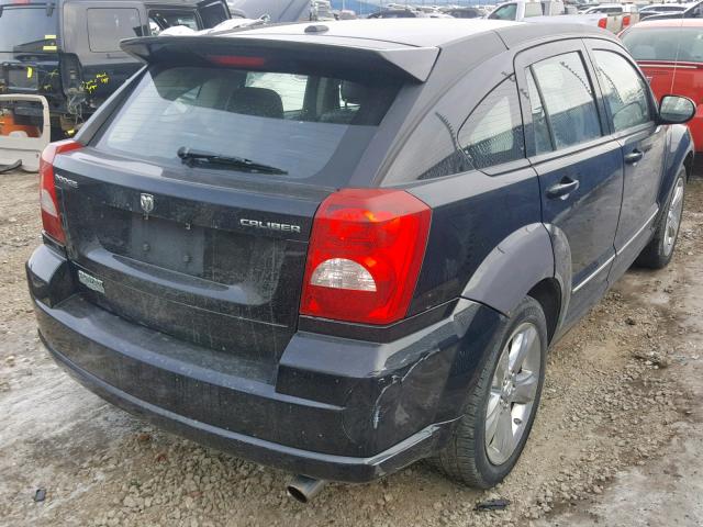 1B3CB8HB5BD108736 - 2011 DODGE CALIBER RU BLACK photo 4