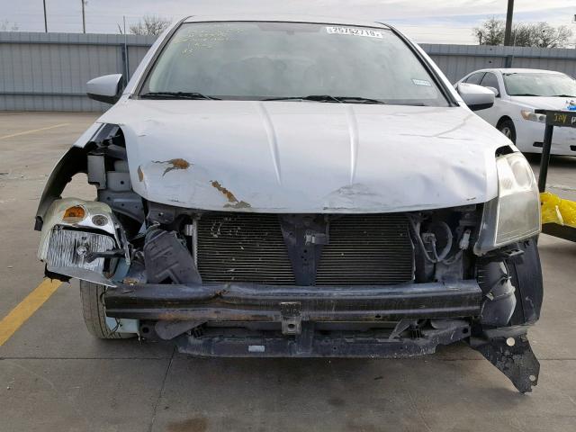 3N1AB61E19L685379 - 2009 NISSAN SENTRA 2.0 GRAY photo 9