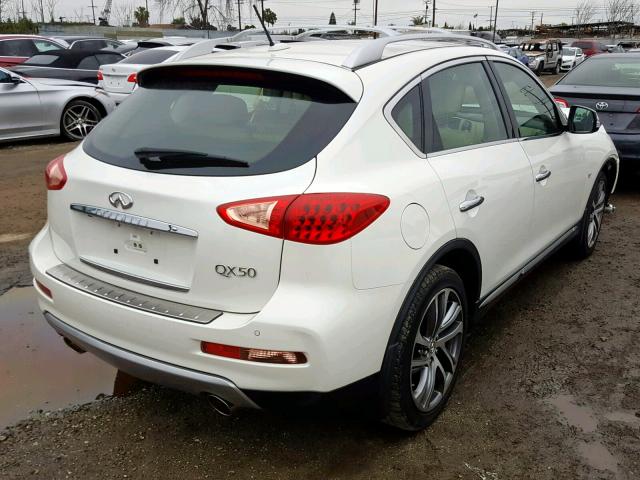 JN1BJ0RP8GM233474 - 2016 INFINITI QX50 WHITE photo 4