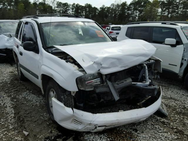 1GNDS13S732137743 - 2003 CHEVROLET TRAILBLAZE WHITE photo 1