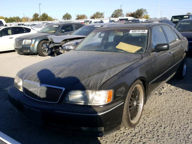 JNKBY31A6WM402485 - 1998 INFINITI Q45 BASE BLACK photo 2