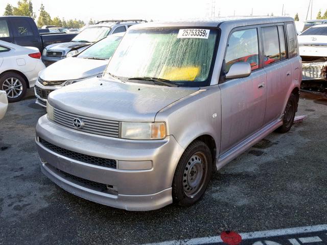JTLKT324054027513 - 2005 TOYOTA SCION XB 灰色 照片 2
