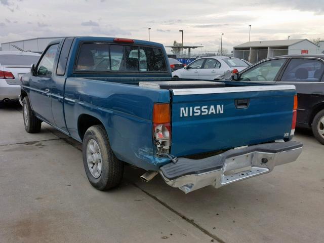 1N6SD16SXTC324133 - 1996 NISSAN TRUCK KING GREEN photo 3