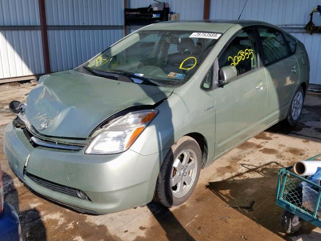 JTDKB20UX67081784 - 2006 TOYOTA PRIUS GREEN photo 2